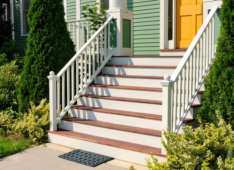 Painted Porch and Steps